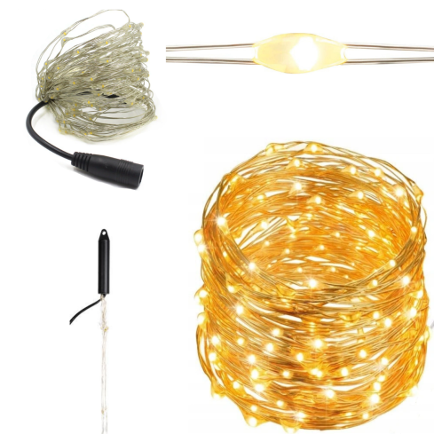 TG38879-2 DRAHTLEUCHTEN 300LED WARMES LICHT ENGELSHAAR