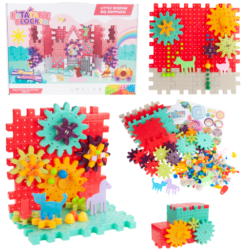 TG59945 BAUSTEINE BEWEGLICHES GETRIEBE SET 268 EL.