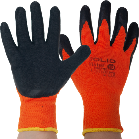 RZ416 ISOLIERTE SCHUTZHANDSCHUHE WINTER FEST LATEX