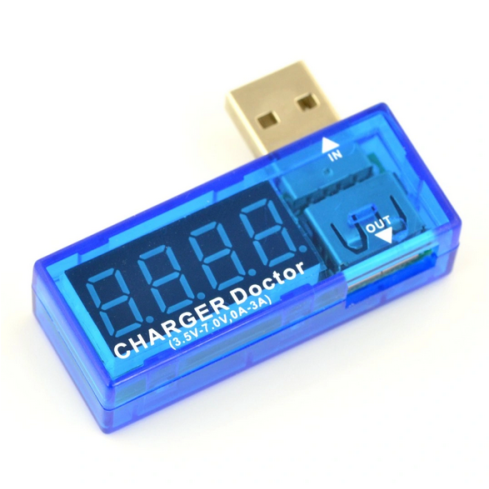 HH62 LADESTROMMESSGERÄT USB VOLTMETER