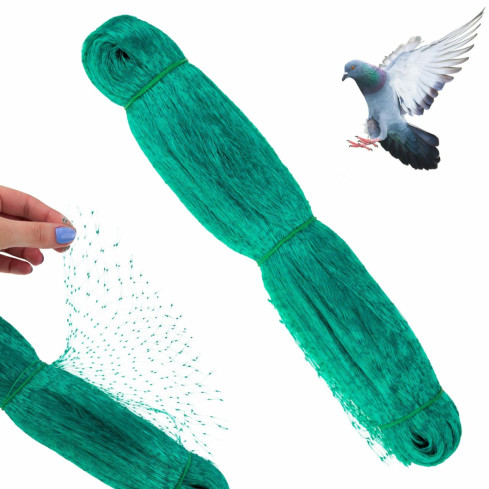 TG70197 VOGELNETZ STARE SCHUTZNETZ GROSS STARK GEGEN VOGELSCHÄDLINGE 8X14 M