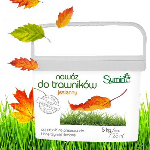 SUM67 SUMIN HERBST-RASENDÜNGER 5KG OPTIMALE ZUSAMMENSETZUNG