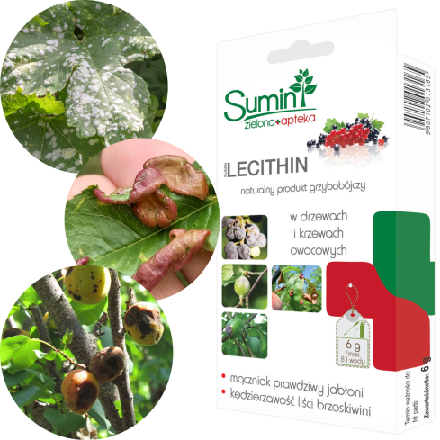 SUM73 Lecithin, ökologisches Fungizid zum Besprühen von Bäumen und Sträuchern, natürlich, 12 g