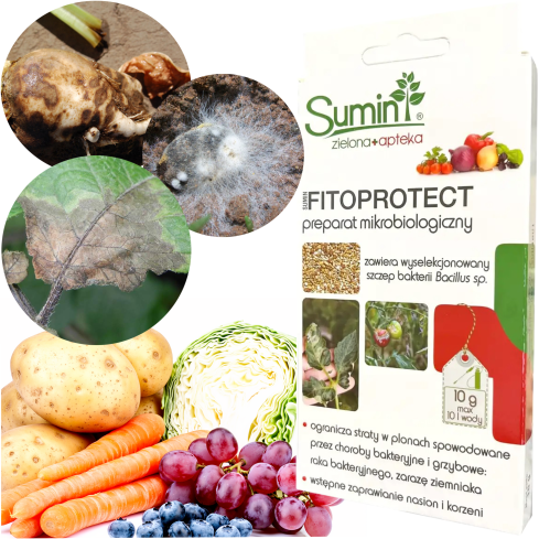 Sumin Fitoprotect, mikrobiologisches Präparat, umfassender Pflanzenschutz, 10 g