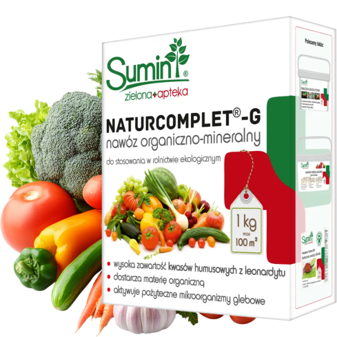 SUM86 – organisch-mineralischer Dünger „Naturcomplet-G“ – natürliches Granulat