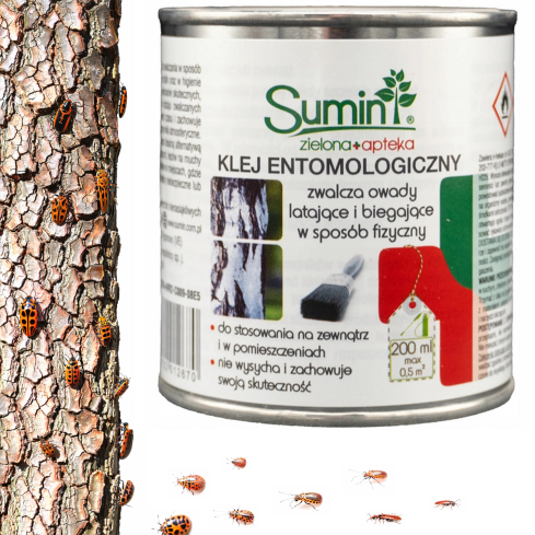 SUM9 ENTOMOLOGISCHER KLEBER SUMIN BEKÄMPFT FLIEGENDE LAUFENDE INSEKTEN 200ML