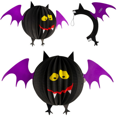 TG44474 FLEDERMAUS GROSSE HALLOWEEN HÄNGENDE DEKORATION