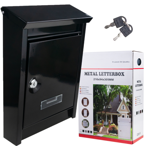 TG48239 BRIEFKASTEN SCHWARZ