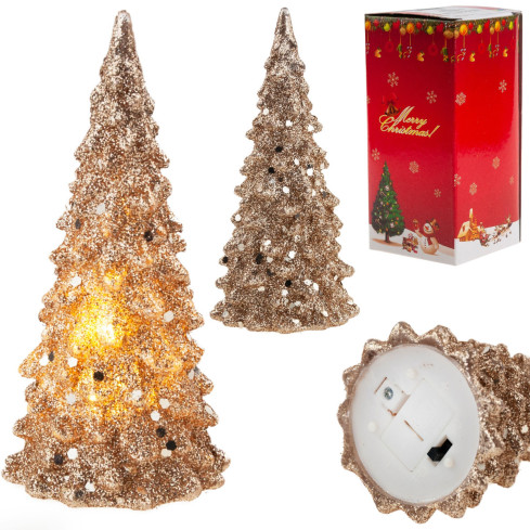 TG51109 LED GLOWING CHOIN GOLDEN BROKEN PLASTIC Weihnachtsbaum Mickey Geschenk