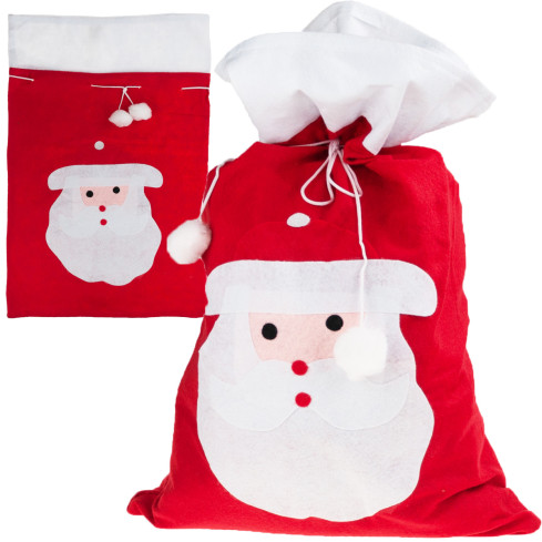 TG53596 – großer Weihnachtsmann-Geschenksack, 68 x 48, Geschenksack-Verpackung