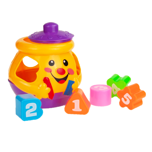 TG55670 Sortierspielzeug, Töpfchen für Bausteine, Bausteine, Töpfchen, Lernen