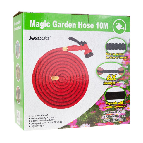 TG56057 FLEXIBLER GARTENSCHLAUCH 10-30m mit Pistole