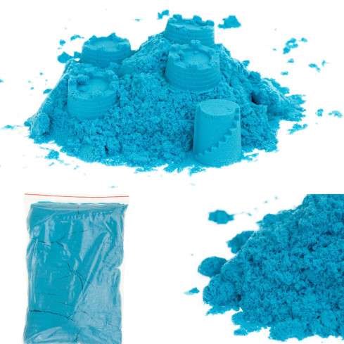 Tg60132-1 kinetischer Sand Magic 1 kg Sandfarbe blau