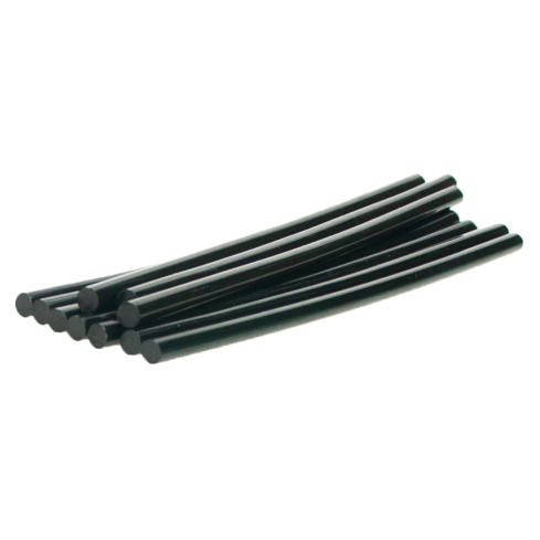 TG60308 Heißkleber SCHWARZ, 10 Stück/Set, 0,7 cm