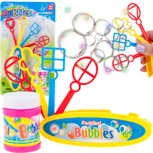 TG63366 Seifenblasen-Set, Seifenblasenflüssigkeit, Taschenformat