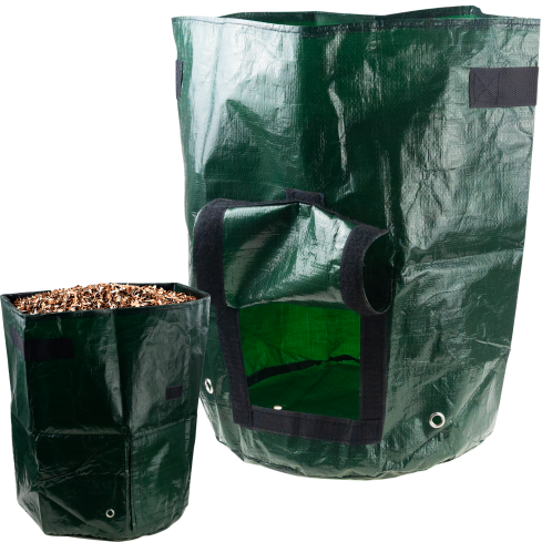 TG63741 Gartensack für Kompost, Abfall und Bepflanzung mit Tragegriff, 35 x 45 cm