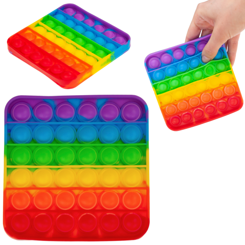 TG64242 PUSH BUBBLE quadratisch POP IT SENSORY BUBBLE TOY