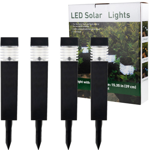 TG64670-KPL 4x SOLAR LAMP Garten LED PUSH BAR 39cm