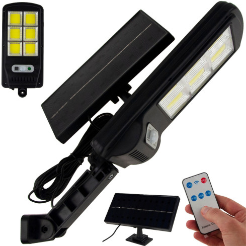 TG64680 SOLAR STRASSENLAMPE COB 120LED + PANEL