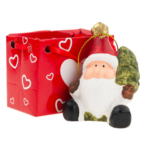 TG65964 KUGEL WEIHNACHTSKUGEL ANHÄNGER WEIHNACHTSMANN, SCHNEEMANN, ENGEL, RENTIER