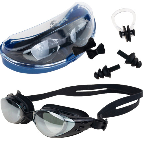 TG67383 SCHWIMMBRILLE + ETUI + SCHWIMMSTÖPSEL