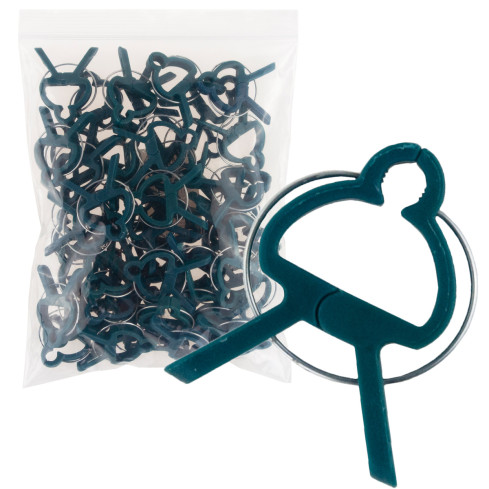 TG67386 PFLANZENBEFESTIGUNGSKLAMMERN GARTENKLAMMERN 50PCS/KPL