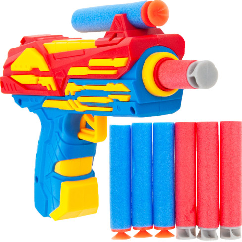 TG71062 N-Strike-Pfeilpistole mit N-Strike-Pfeilen, Pfeilwerfer, Schaumstoff, Saugnapf, Nerf