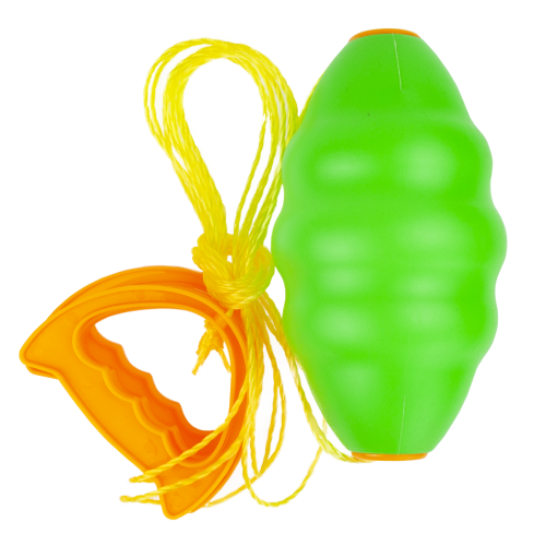 TG71645 Geschicklichkeitsspiel: fliegender Ball, Ball an einer Schnur zum Ziehen, Zoom Ball