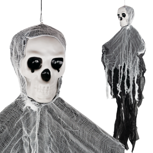 TG74161 Hängende Halloween-Dekoration: Totenkopf, Geist, Gespenst