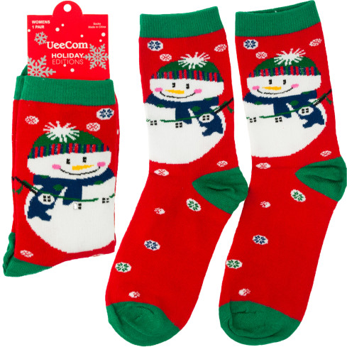 TG76549-3 BAUMWOLLSOCKEN WEIHNACHTEN DESIGNS SOCKEN WEIHNACHTEN FÜR MONTAG