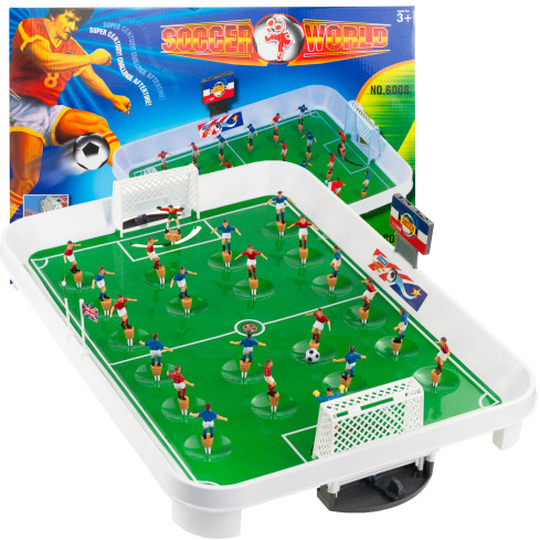 TG77434 TISCHFUSSBALL AUF FEDERN FAMILIENSPORTSPIEL