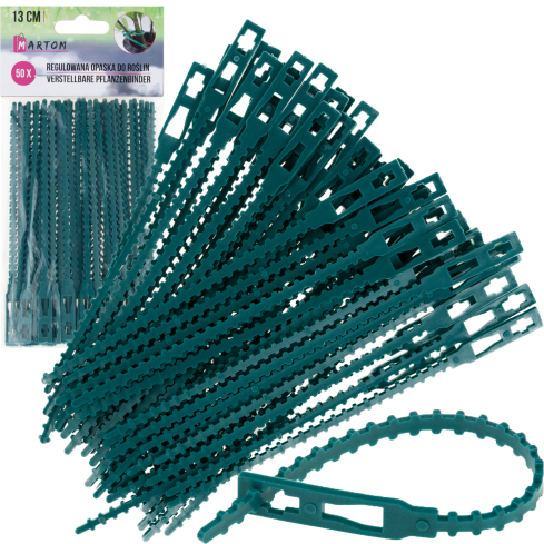 TG77620 Pflanzenklammern, Gartenklammern, Clips, Kletterklammern, 50 Stück.