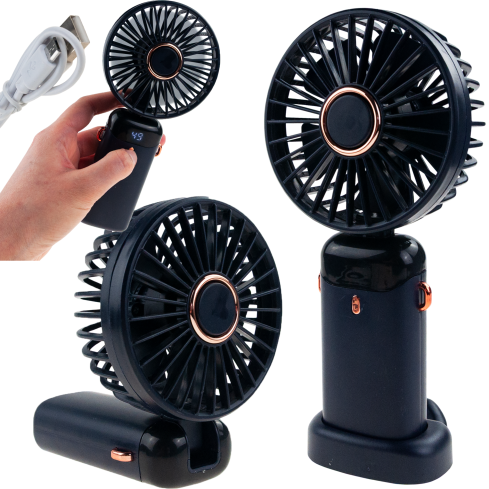 TG77644 VENTILATOR WINDMÜHLE MINI HANDVENTILATOR REISE STRANDVENTILATOR