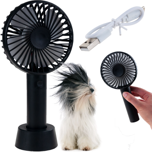 TG77645 VENTILATOR WINDMÜHLE MINI HANDVENTILATOR REISE STRANDVENTILATOR