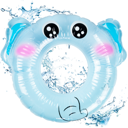 TG77800 AUFBLASBARE RAD ELEFANT ELEFANT FÜR KINDER FÜR SCHWIMMBAD STRAND