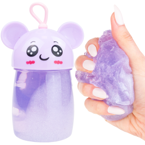Slime, Knetmasse, zum Spielen, für Kinder, mit Behälter, elastisch, verschiedene Farben