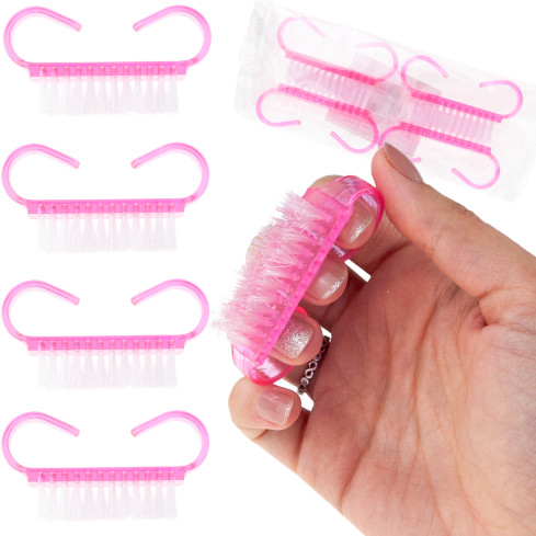 Nagelbürste, Maniküre, Pediküre, Staubentfernung, 4er-Set