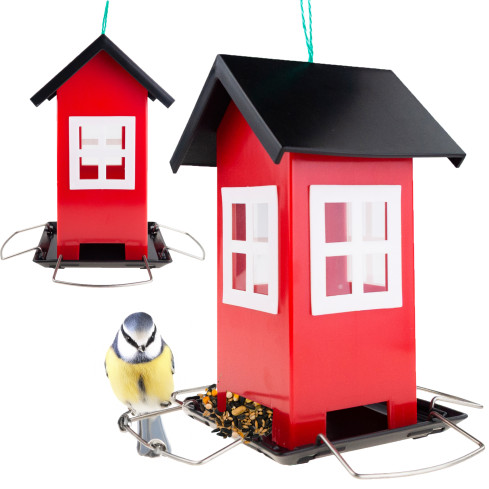 TG80445 Vogelfutterhaus für Körner, Futter und Futtermittel