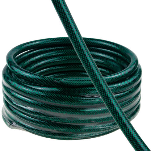 TG81531 3-lagiger Gartenschlauch, 10 m, 1/2", robust, lang, zum Gießen