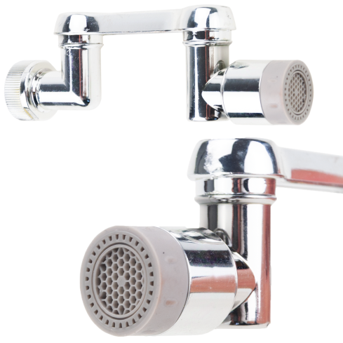 TG81640 Verlängerungsadapter für Wasserhahn mit Druckminderer und Dichtungen