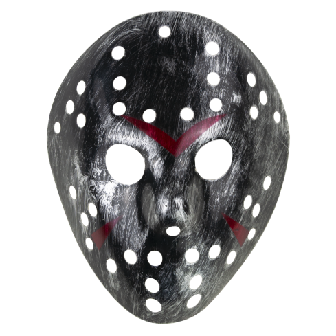 TG83753 Halloween-Horror-Maske „Freitag, der 13.“ – schwarz