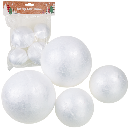 TG83992 DIY-Weihnachtskugeln, 4 Stück