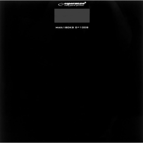 ES159C BADEZIMMERWAAGE THIN AEROBIC SCHWARZ