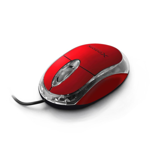 ES100CZ CAMILLE OPTISCHE MAUS ROT VERKABELT