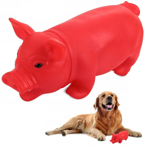 TG56072 HUNDESPIELZEUG SCHWEIN KAUEN QUIETSCHER SCHWEIN