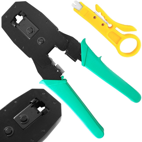 TV37 RJ-45 RJ45 RJ12 RJ11 RJ9 + CRIMPER