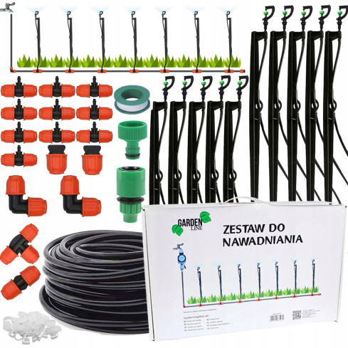 RIG5072 GARTEN PFLANZEN BEWÄSSERUNG KIT SCHLAUCH 71 ELEMENTE