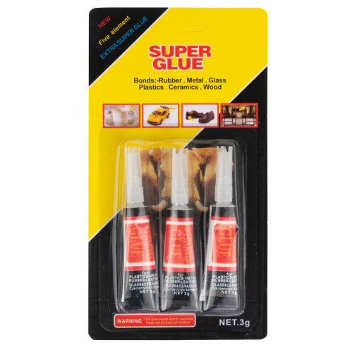 ZW45 SUPER GLUE Superkleber 3er-Satz