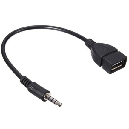 MP002 Aux-auf-USB-Adapter, 3,5-mm-Klinkenstecker