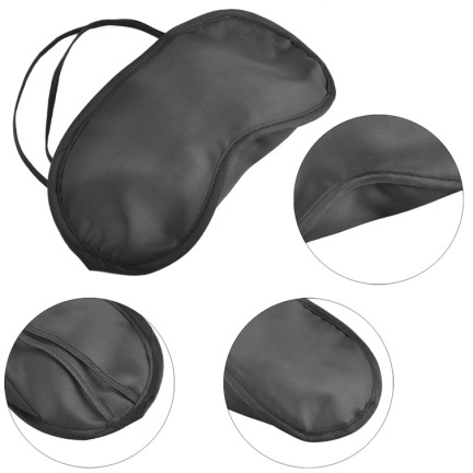 AP68 Schlafende Augenmaske schwarz 